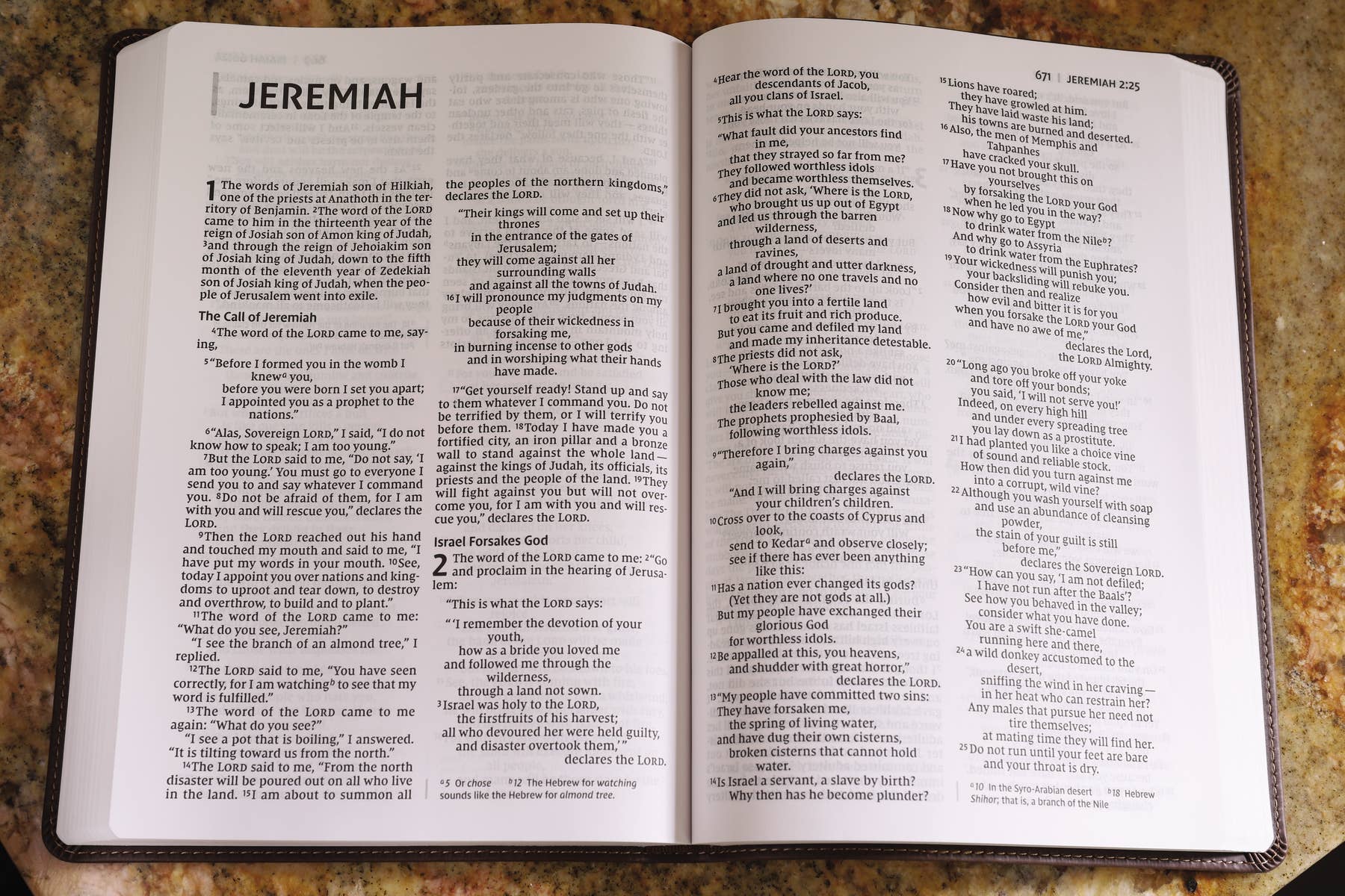 Personalized - NIV Value Thinline Bible, Large Print, Leathersoft, Brown - Nifty Decor & More