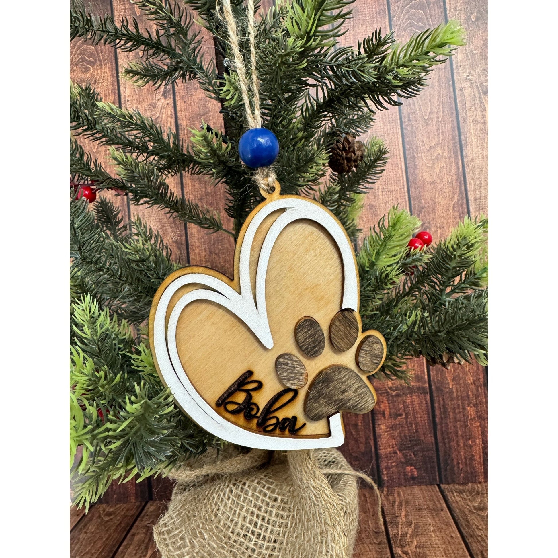 Personalized Pet Ornaments Personalized Christmas Ornament