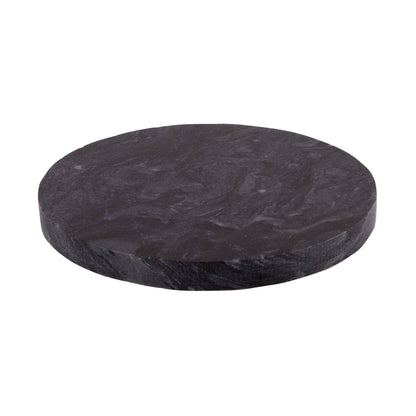 Personalized Round Marble Coaster – Custom Engraved - Set of 4 - Nifty Decor & More