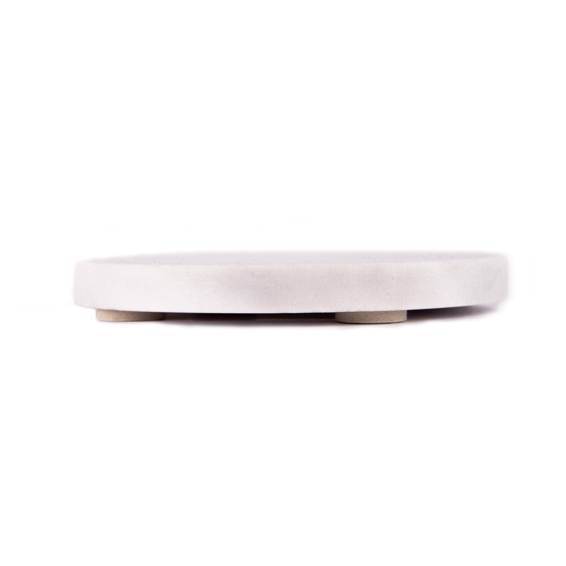 Personalized Round Marble Coaster – Custom Engraved - Set of 4 - Nifty Decor & More