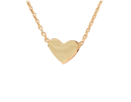 Personalized Stainless Steel Heart Pendant Necklace Valentine Necklace