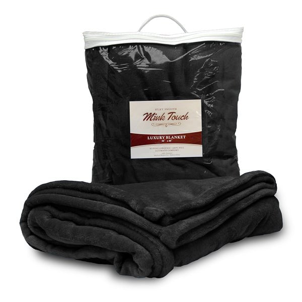 Personalized Ultra - Soft Laser - Etched Throw Blanket - 50x60 Plush Fleece - Nifty Decor & More
