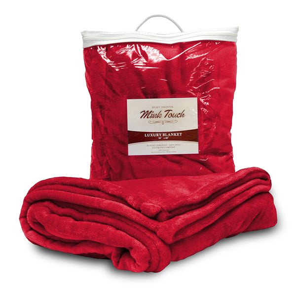 Personalized Ultra - Soft Laser - Etched Throw Blanket - 50x60 Plush Fleece - Nifty Decor & More
