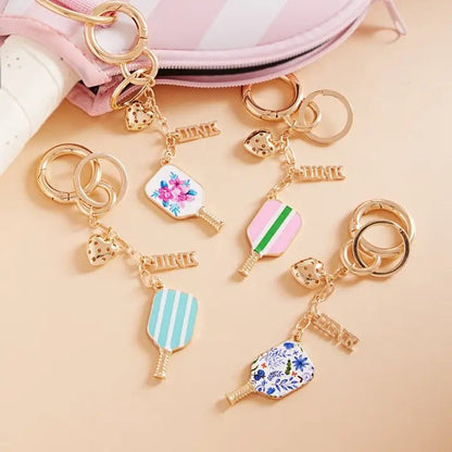 Pickleball Bag Charm and Keychain - Nifty Decor & More