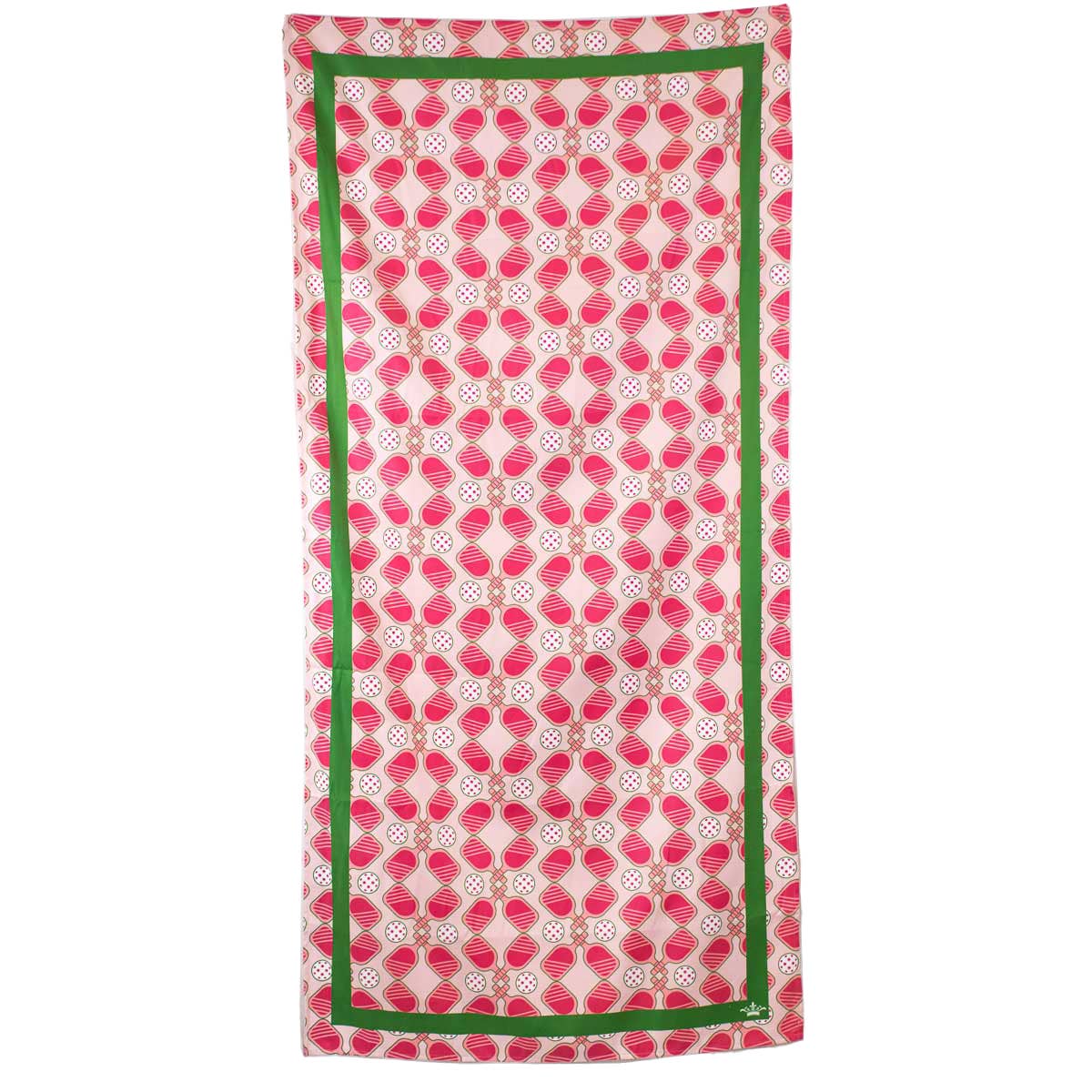 Pickleball Beach Towel, Live Love Pickleball Design, Soft & Absorbent Poolside Accessory, Sporty Summer Gift for Players - Nifty Decor & More