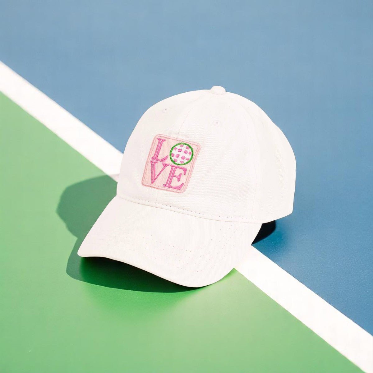 Pickleball Love Baseball Hat, Stylish Sporty Cap for Pickleball Fans, Perfect Everyday Wear & Gift Idea for Pickleball Lovers - Nifty Decor & More