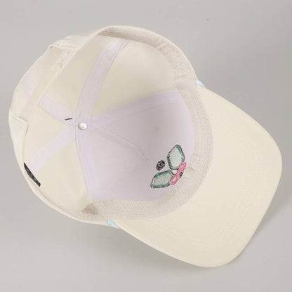 Pickleball Paddle Ribbon Embroidery Trucker Hat, Lightweight Sporty Cap for Outdoor Play, Perfect Gift for Pickleball Enthusiasts Pickleball Hat