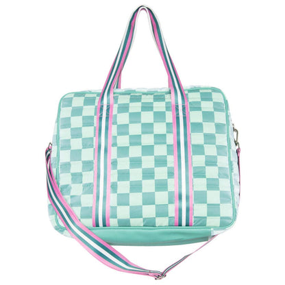 Pickleball Pattern Tote Bag, Vibrant Sporty Design, Perfect for Court Gear, Unique Pickleball Gift - Nifty Decor & More