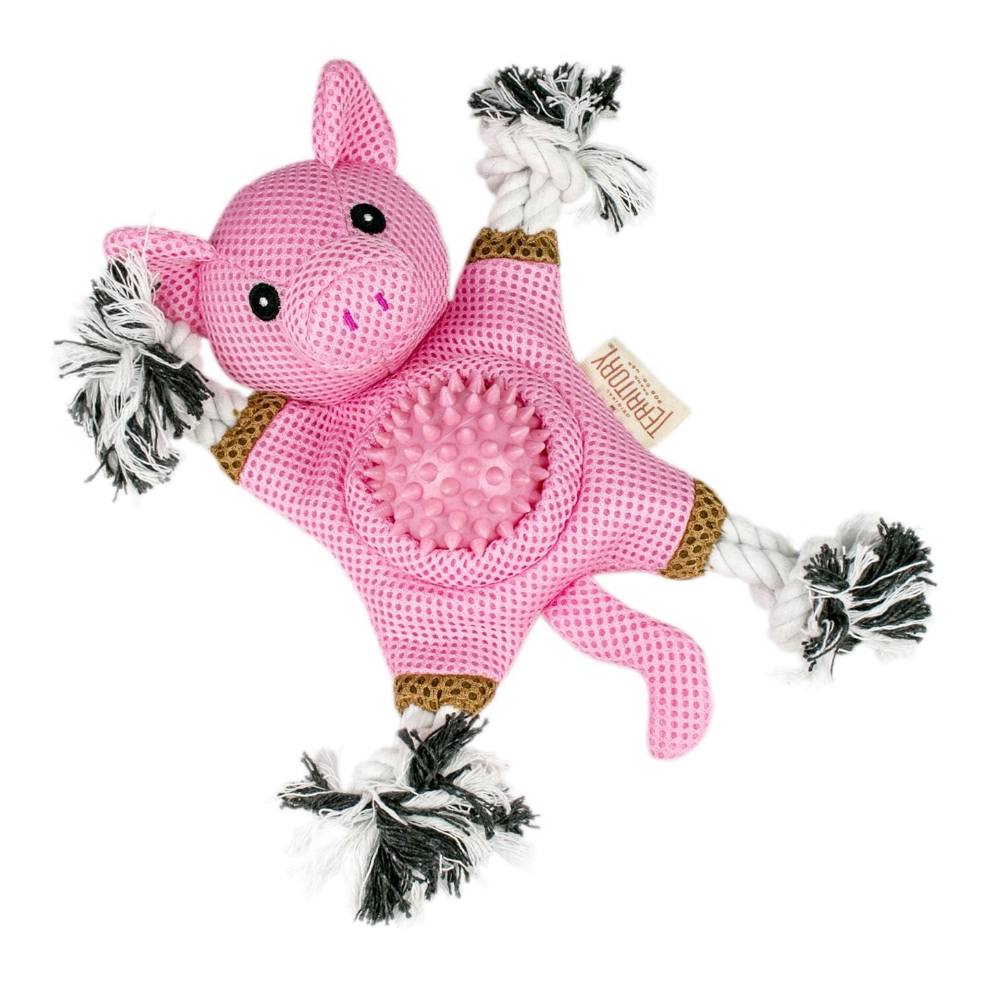 Pig 2 - In - 1 Fetch & Tug Dog Toy - Nifty Decor & More
