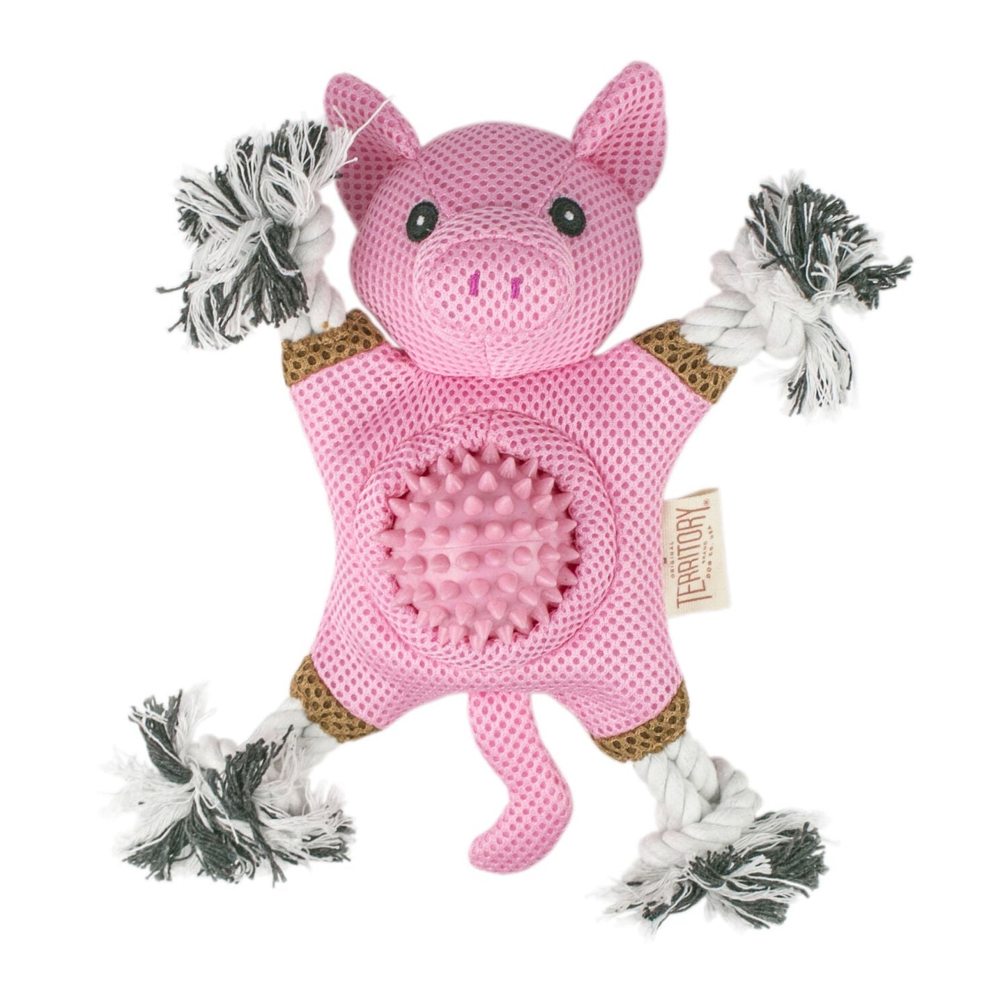 Pig 2 - In - 1 Fetch & Tug Dog Toy - Nifty Decor & More