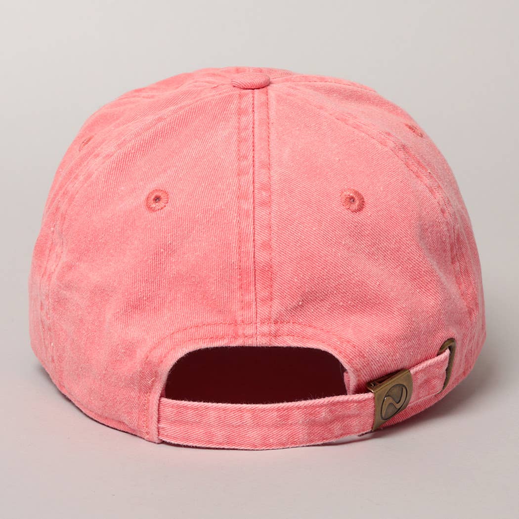 Pigment Dyed Cotton Baseball Dad Cap