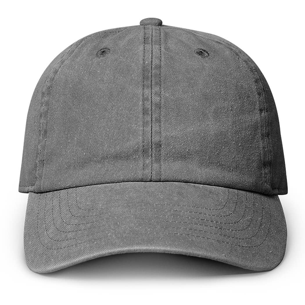 Pigment Dyed Cotton Baseball Dad Cap - Nifty Decor & More