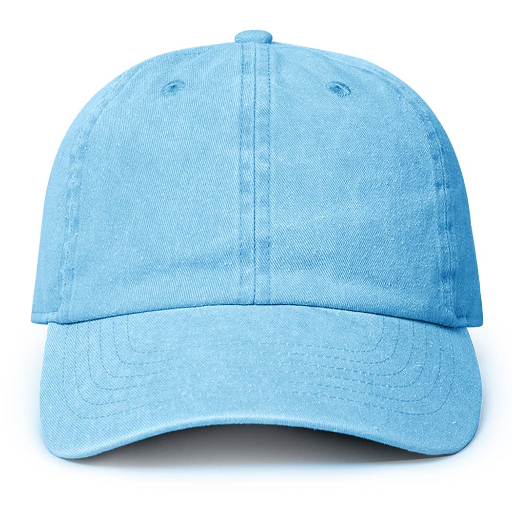 Pigment Dyed Cotton Baseball Dad Cap - Nifty Decor & More