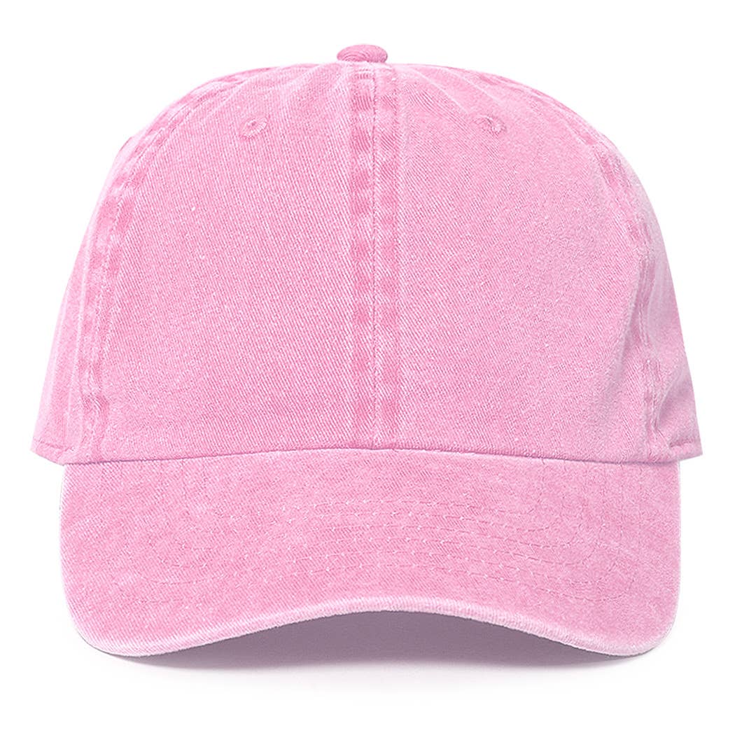 Pigment Dyed Cotton Baseball Dad Cap