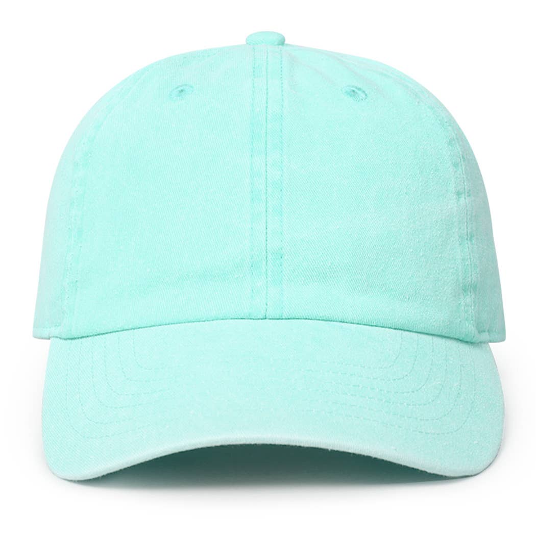 Pigment Dyed Cotton Baseball Dad Cap - Nifty Decor & More