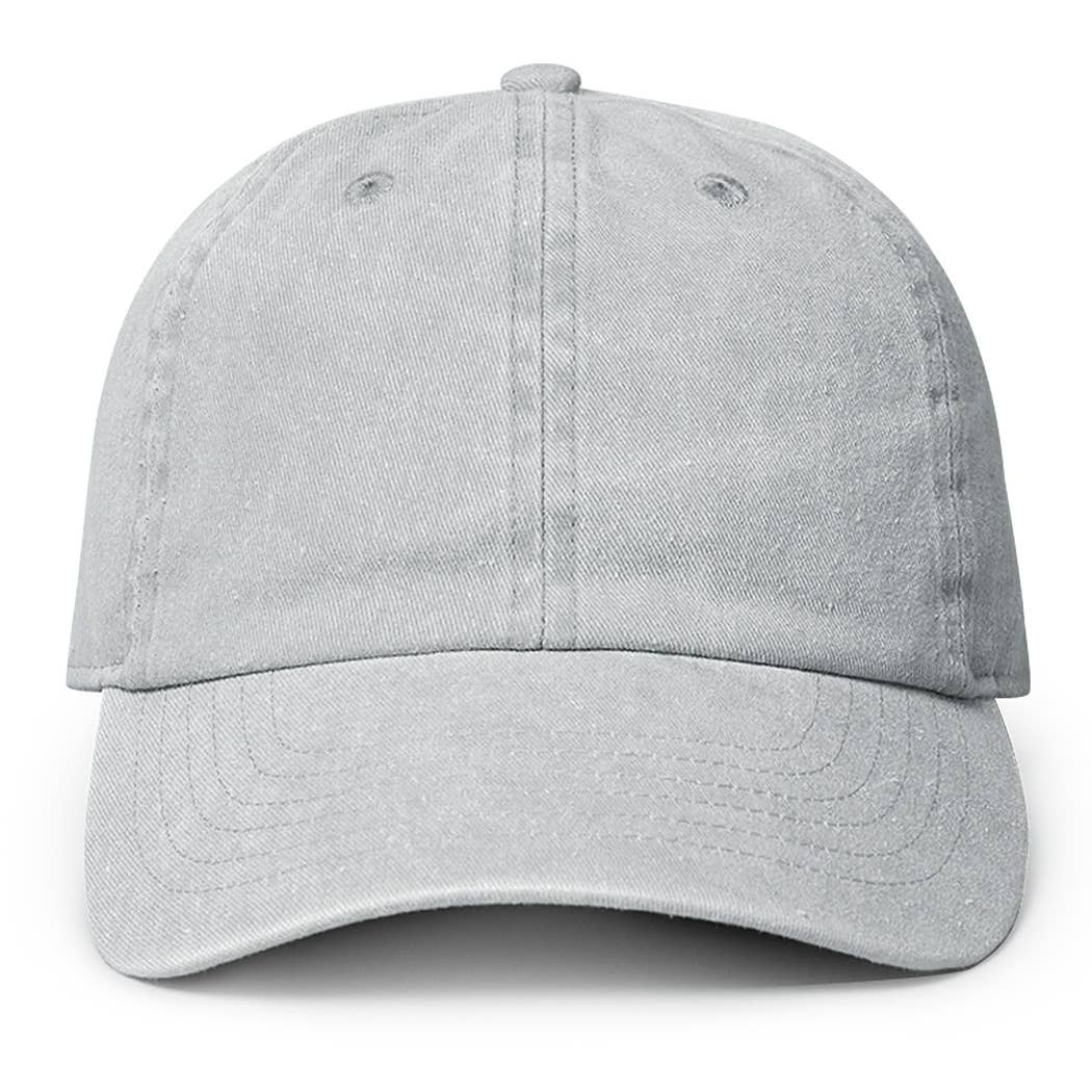 Pigment Dyed Cotton Baseball Dad Cap - Nifty Decor & More