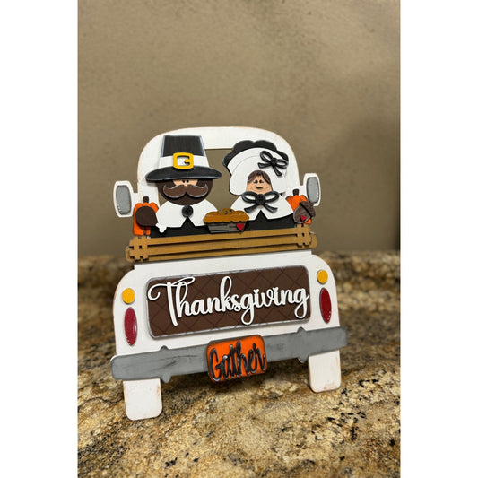 Pilgrim Thanksgiving Truck Interchangeable Add On with Truck
