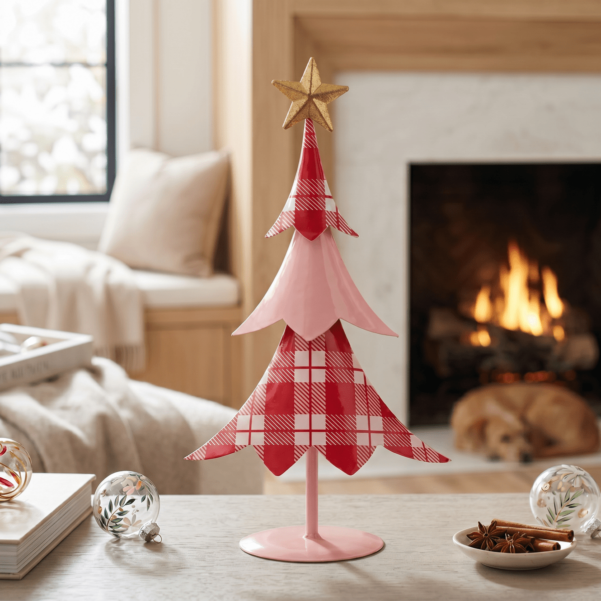 Pink and Red Christmas Tree - Nifty Decor & More