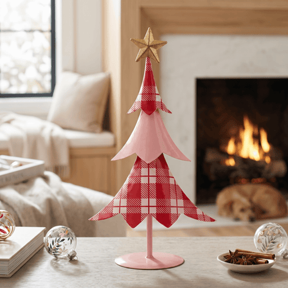Pink and Red Christmas Tree - Nifty Decor & More