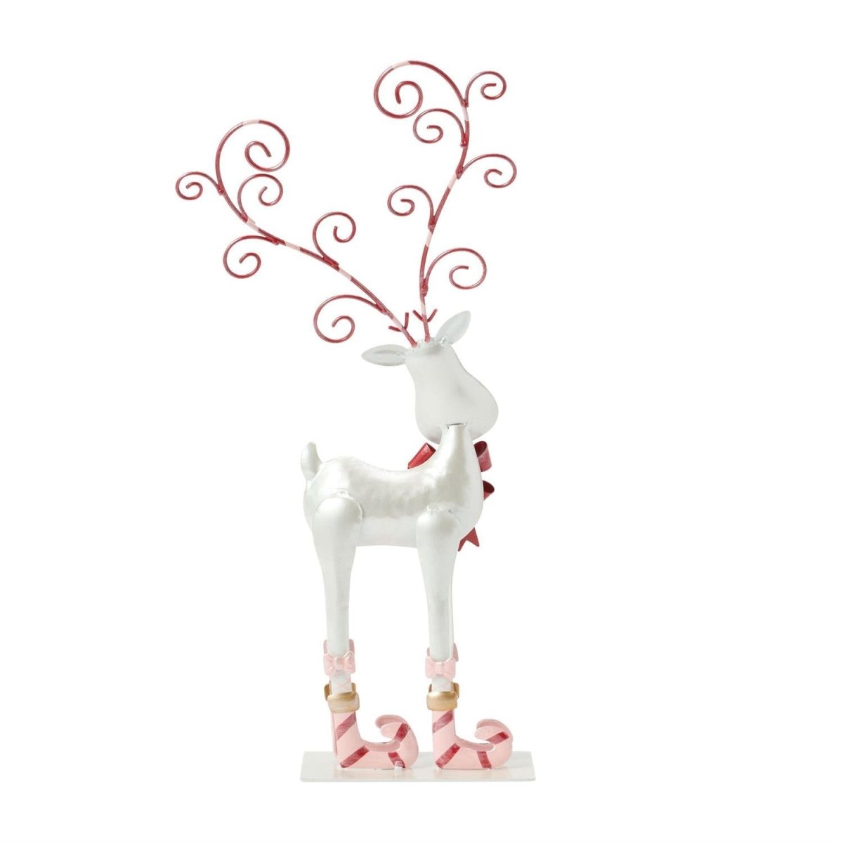 Pink and White Deer - Nifty Decor & More