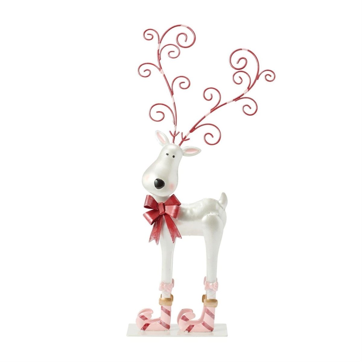 Pink and White Deer - Nifty Decor & More