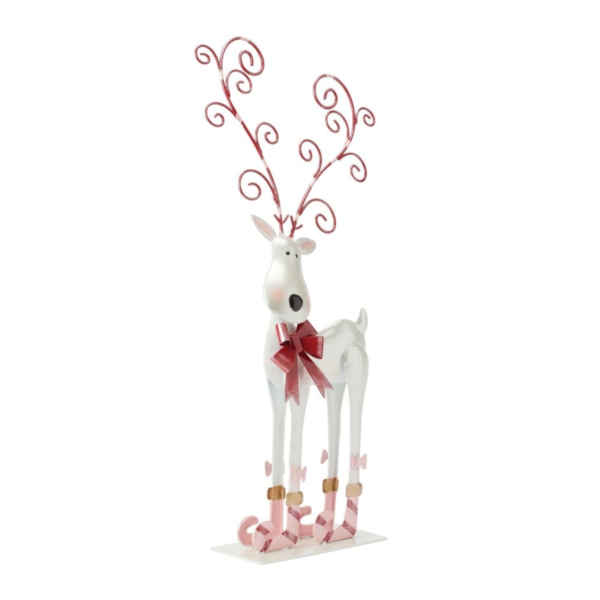 Pink and White Deer - Nifty Decor & More