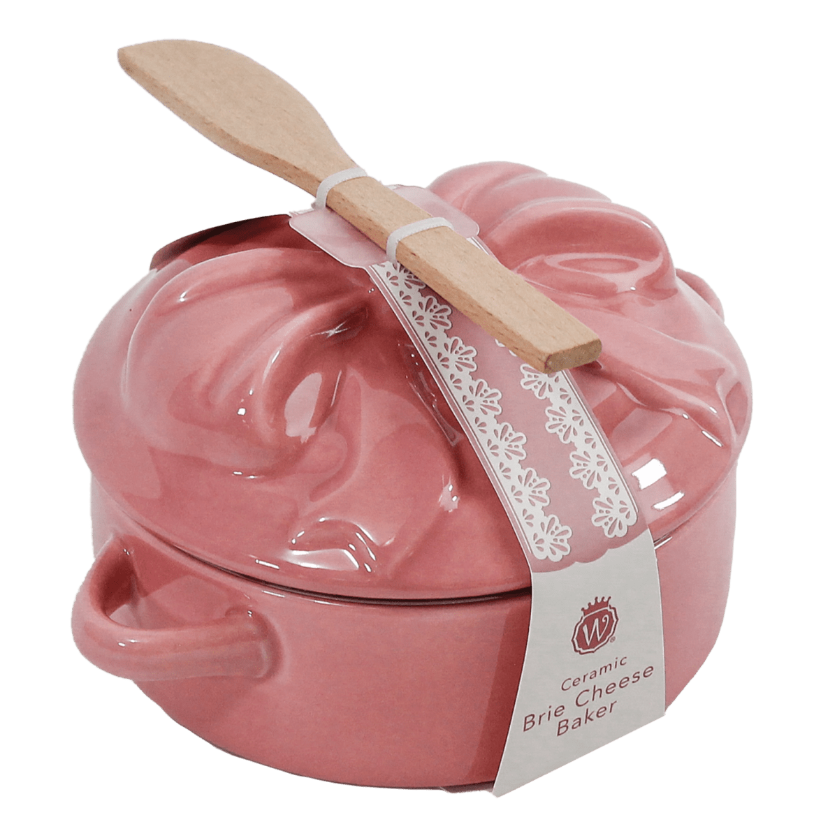 Pink Bow Brie Baker - Nifty Decor & More
