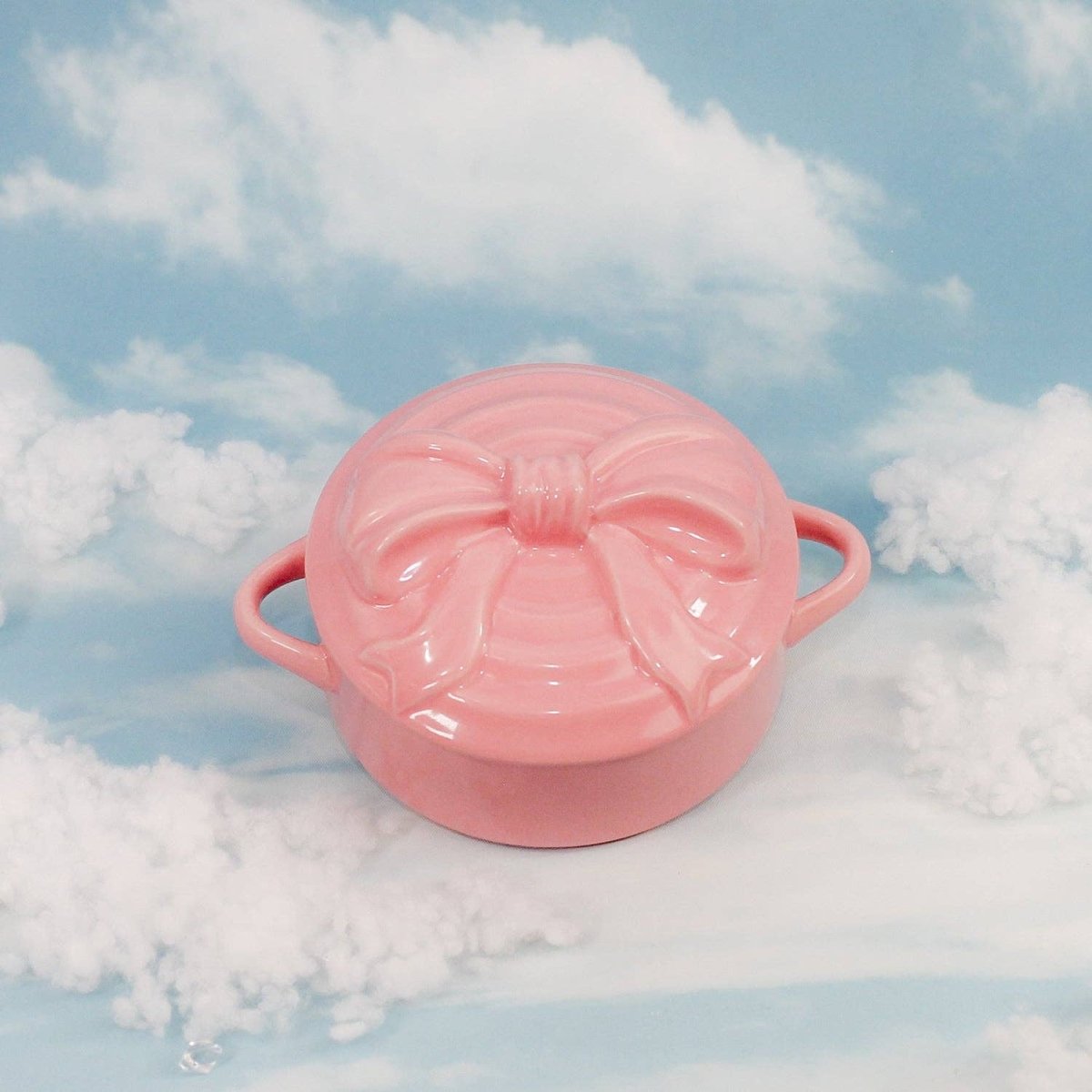 Pink Bow Brie Baker - Nifty Decor & More