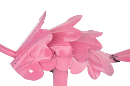 Pink Flamingo Metal Garden Art - Nifty Decor & More