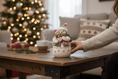 Pint Sized Snowmom w/Snowbaby - Nifty Decor & More