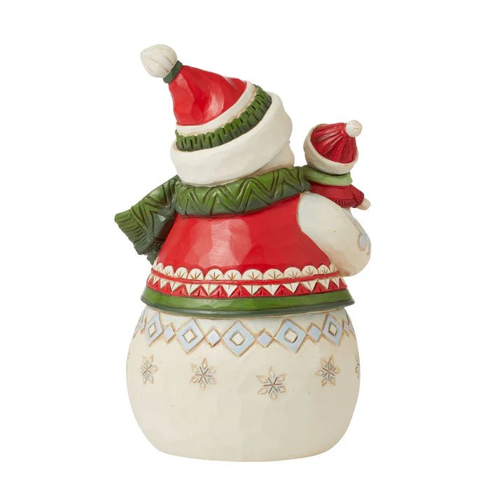 Pint Sized Snowmom w/Snowbaby - Nifty Decor & More