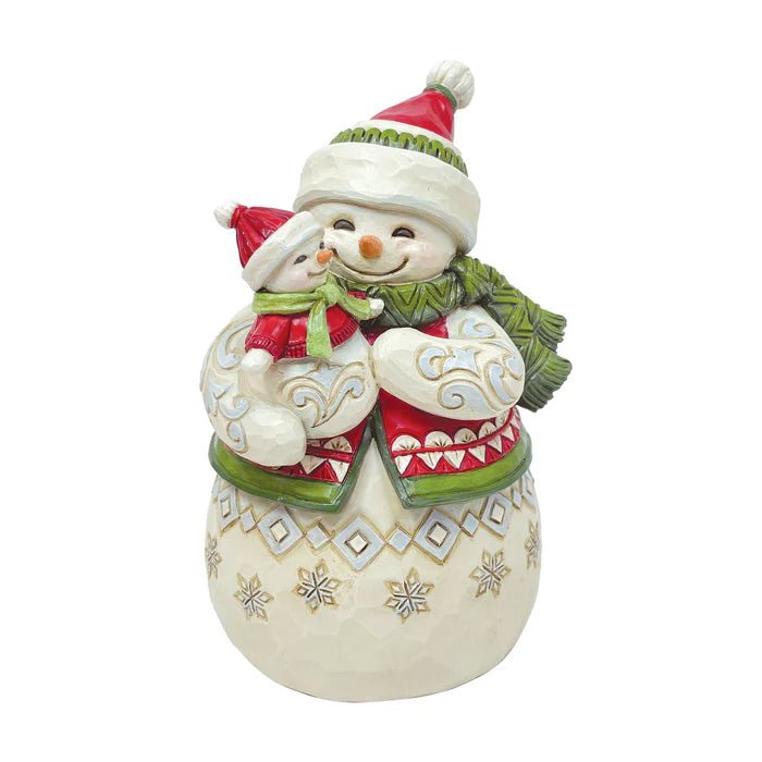 Pint Sized Snowmom w/Snowbaby - Nifty Decor & More
