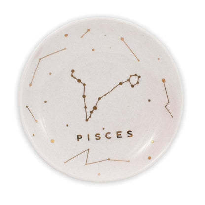Pisces Zodiac Jewelry Dish - (Feb 19 - Mar 20) - Nifty Decor & More