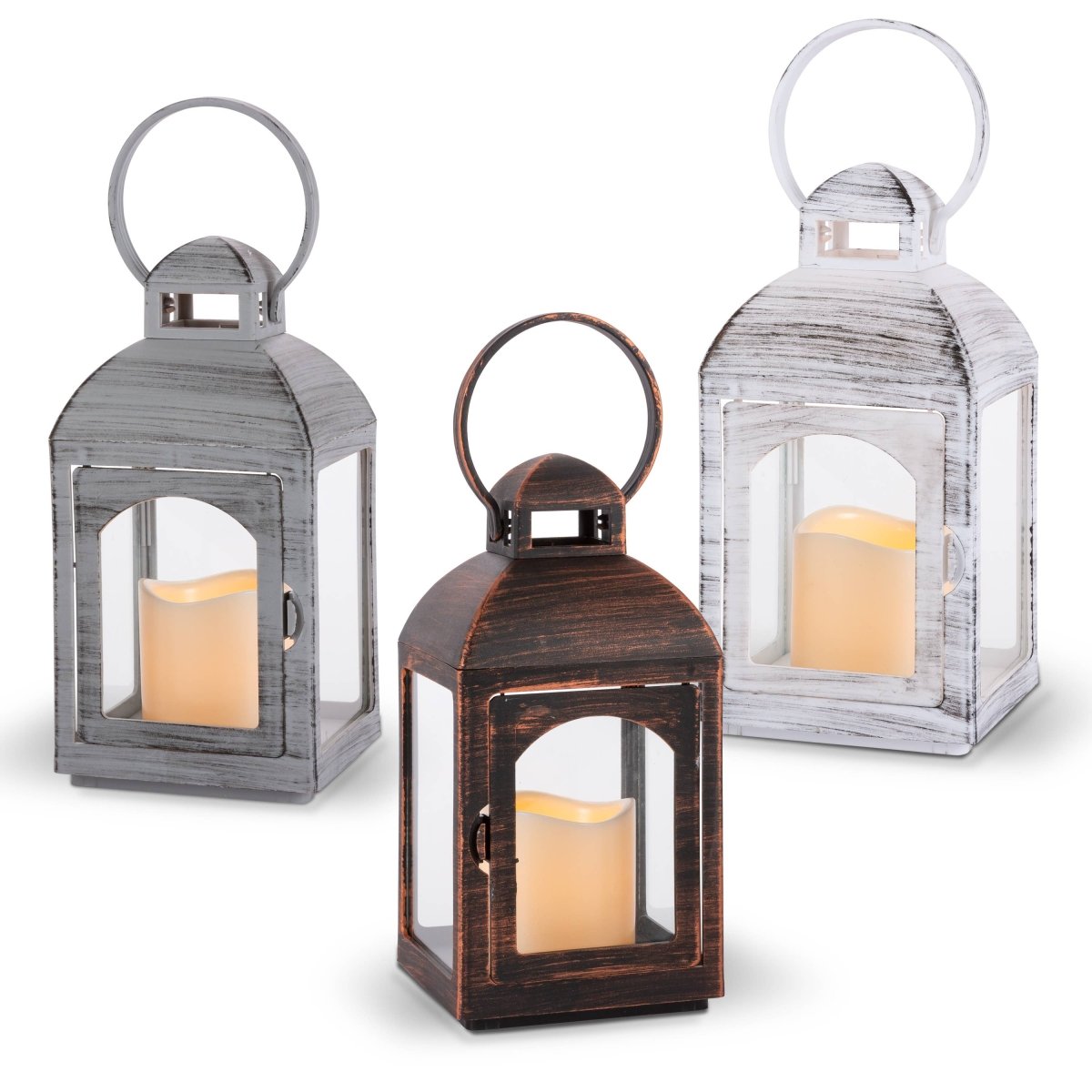 Plastic Lantern 3.94"D X 7.8"H - Nifty Decor & More