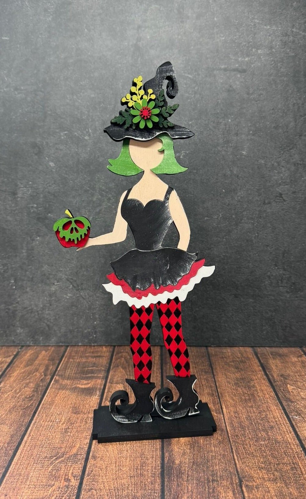 Poison Apple Witch - Nifty Decor & More