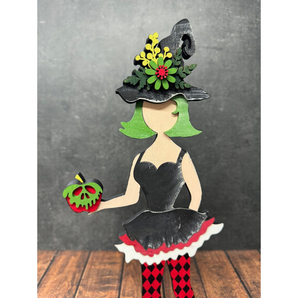 Poison Apple Witch - Nifty Decor & More