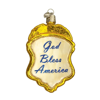 Police Badge Ornament - Nifty Decor & More