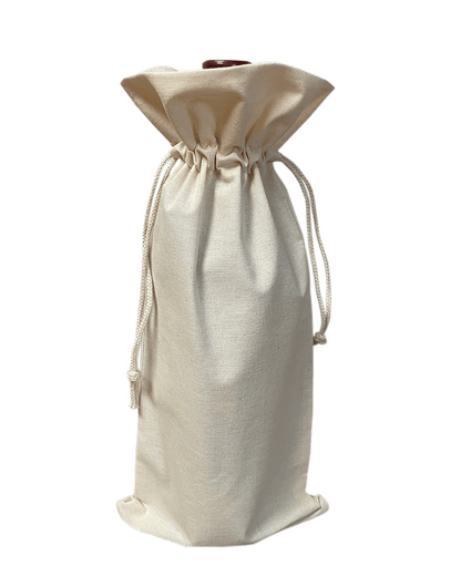 Premium Cotton Wine Bags - Single Bottle - Customizable - Nifty Decor & More