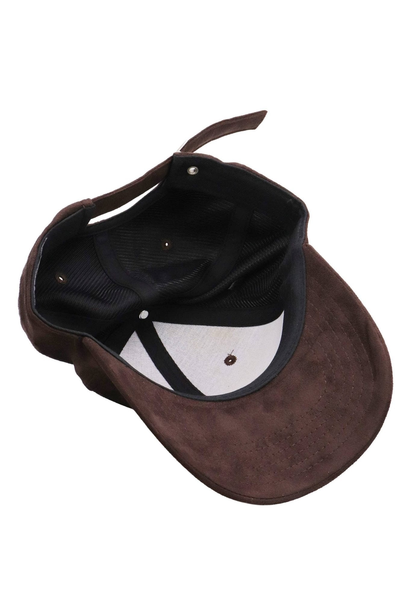 Premium Vegan Suede Strap-back Baseball Cap
