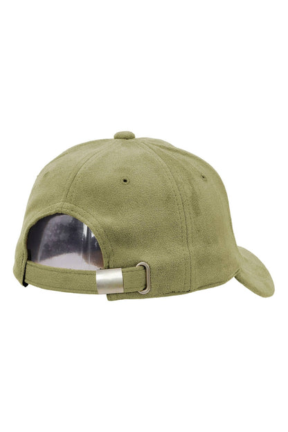 Premium Vegan Suede Strap - back Baseball Cap - Nifty Decor & More