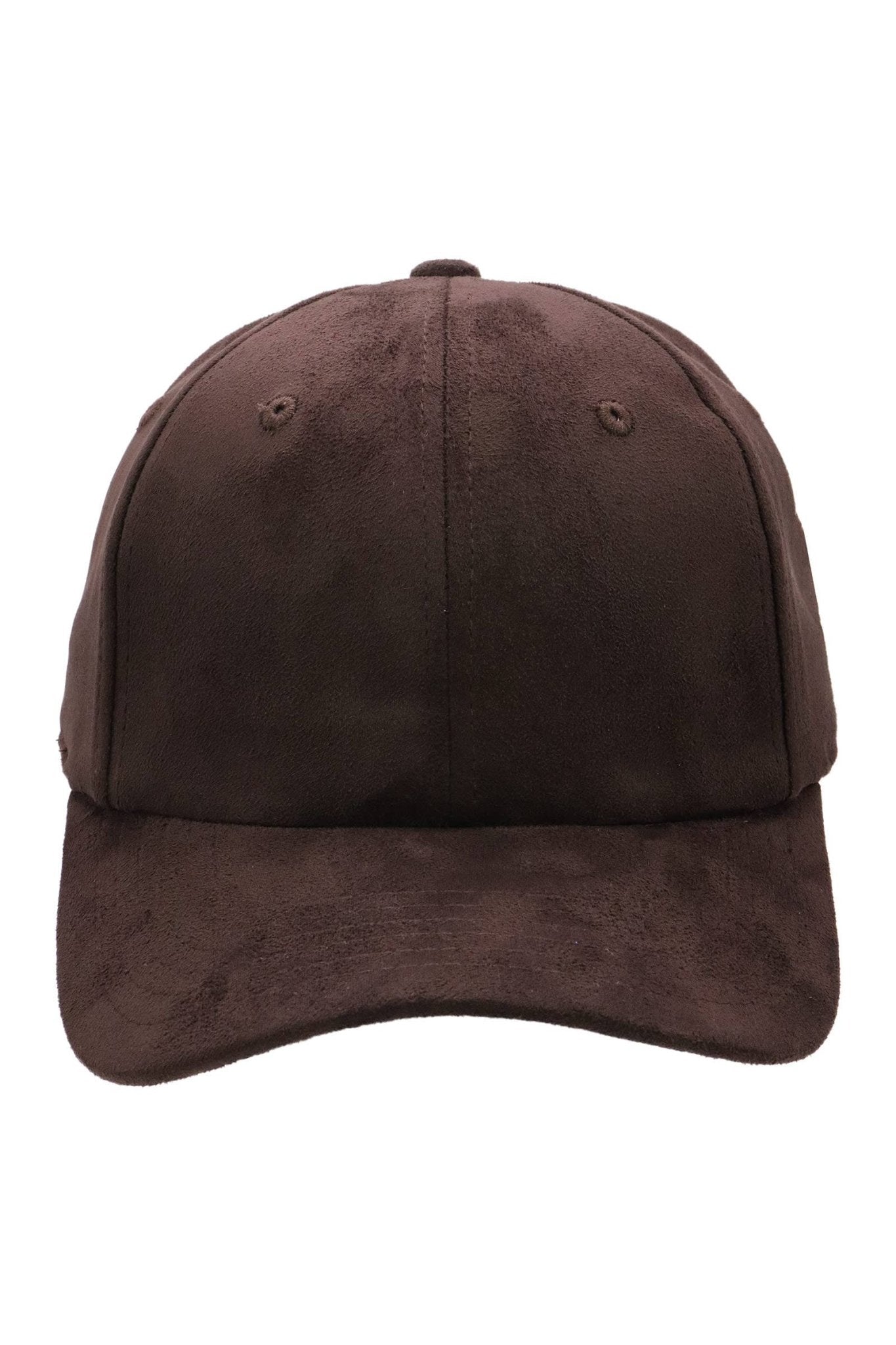 Premium Vegan Suede Strap-back Baseball Cap