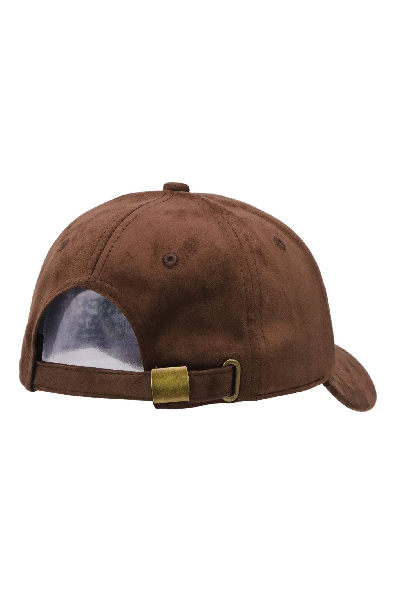 Premium Vegan Suede Strap-back Baseball Cap