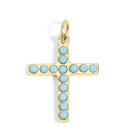 Preppy Western Charms Pendants, 18K gold PVD finish, meaningful gift for her, stylish accessory - Nifty Decor & More