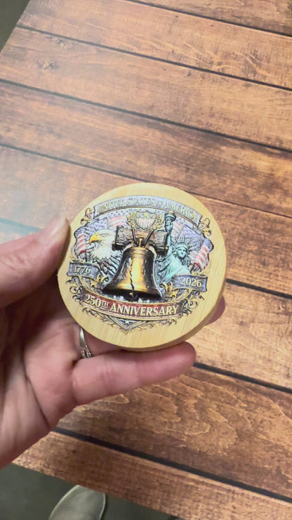 250th US Anniversary Bottle Opener|UV Printed in Texas