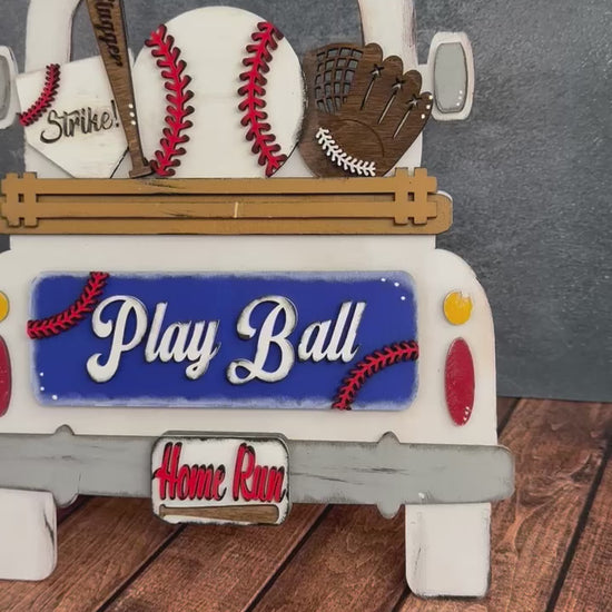 Baseball Truck Interchangeable Add On