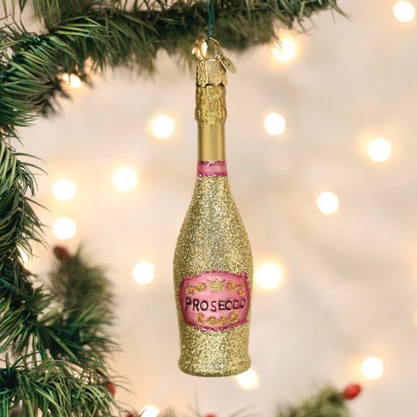 Prosecco Bottle Ornament - Nifty Decor & More