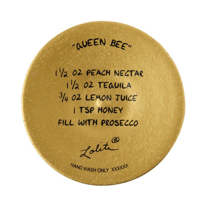 Queen Bee Wine Glass - Nifty Decor & More