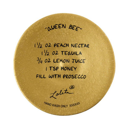 Queen Bee Wine Glass - Nifty Decor & More