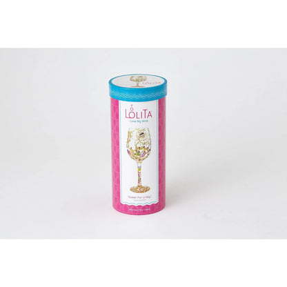 Queen For a Day Hand painted Wine Glass, 15 oz. - Nifty Decor & More