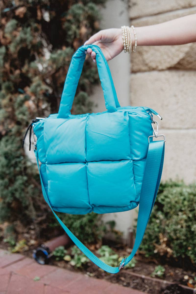 Quilted Mini Puffer Bag, Trendy Puff - Stitched Small Purse, Perfect Gift for Women on the Go - Nifty Decor & More